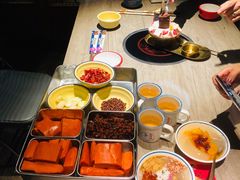 重庆原始红油现炒锅底-王歘歘·chuǎ火锅(五道营店)