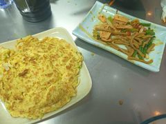 葱炒鸡蛋-白老三牛肉丸子面(平阳广场店)