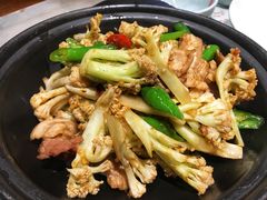 干锅有机花菜-苏城小院·园林精致苏州菜(斜塘老街店)
