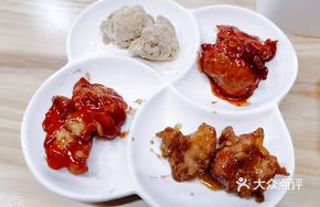 Four Joy Platter with Sauce