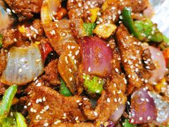 铁板牛肉-粗茶淡饭•陕菜•家常菜