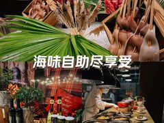 -JW万豪厨房餐厅·滨海草坪烧烤·海鲜·海景(三亚绿发山海天JW万豪酒店)