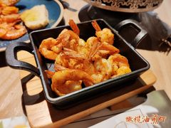西班牙橄榄油虾-初拾·花里餐厅(钜城华亿店)
