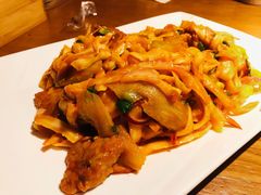 茄汁牛肉炒面-好嫂子酱猪手•农家菜(华远坊店)