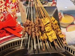 烤板筋-哈尔滨烧烤·山河村铁锅炖(交大店)