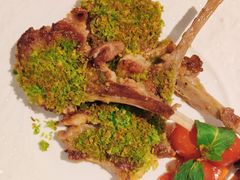 香煎法式羊扒配土豆饼-港丽餐厅(高德置地店)