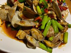 辣炒花蚬-丹东立强海鲜烧烤·牛B大串(星海店)
