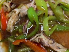 章鱼炒青椒-林记海鲜排档·十年海鲜地标
