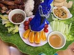 -沐毫傣泐云南菜孔雀宴•手抓饭傣味烧烤(曼听店)