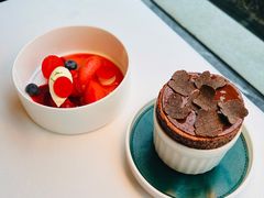 黑松露榛子巧克力舒芙蕾-福楼法餐厅FLO