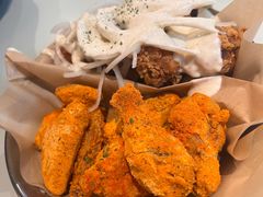 黄油蒜炸鸡翅-富乐满韩国正宗炸鸡韩国料理(虹泉路店)