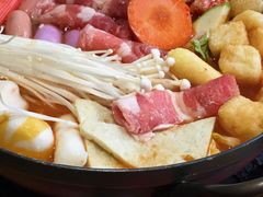 泡菜肥牛部队锅-幸屿 创意料理(永嘉天地店)