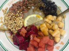 红糖冰粉-恋上乐山小吃(水围恒春园店)