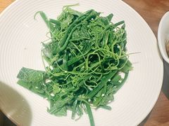 山茶油丝瓜尖-清水亭湖北菜(大屯DT51店)