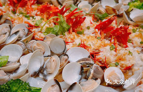 Steamed Shrimp and Clams