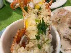 蒜蓉蒸小龙虾-盛港湾海鲜食府(黄沙店)