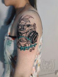 -幸运7纹身刺青Lucky7tattoo