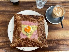 巴黎火腿鸡蛋芝士蘑菇可丽饼-RAC BAR(安福路店)