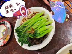 白灼菌菇菜心-新白鹿餐厅(爱琴海购物中心店)
