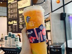 迷迭香金橙乌龙果茶（冷/热）-混果汁(福田领展中心城店)