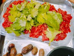 生拌牛肉-夜烤·宜宾烧烤(回龙湾店)
