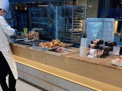 面包甜点陈列柜-西村叔叔的店·面包·甜品·蛋糕(清河万象汇店)