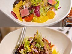 低温金枪鱼塔沙拉配橙味油醋汁-燃扒房Steakhouse(皇庭店)