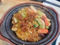 海味干煸椰菜粉丝煲-新世界餐厅(万达店)