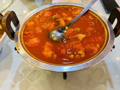 西红柿炖牛腩-京天红酒家(马家堡店)