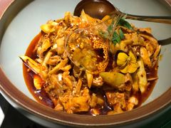 敲糖棒棒鸡-辛香汇·现炒川菜(淮海路百盛店)
