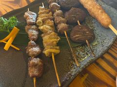 烧鸟拼盘-坂吉屋·居酒屋深夜食堂(龙湖店)