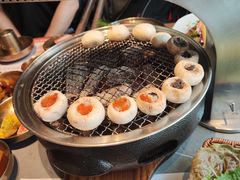 -草家酱蟹炭火烤肉店(珲春南路一店)