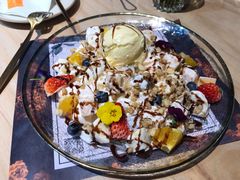 冰淇淋水果沙拉-初拾·花里餐厅(钜城华亿店)