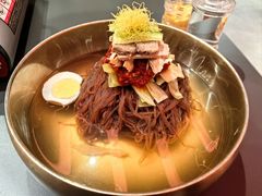 平壤牛肉冷面-松涛园朝鲜·海鲜·料理店(鸭绿江断桥店)