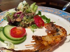 黑松露烤虾拼沙拉-美乐食街(小南店)