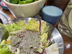 -明洞阿姨·韩式酱蟹烤肉·创意料理(三元桥店)