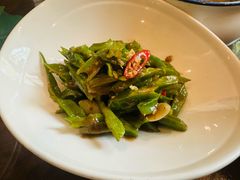虾酱炒四角龙豆-帕蓝·暹罗料理(大学路店)