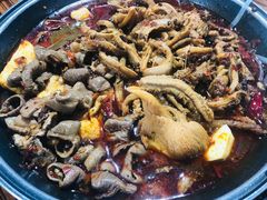 -老红桥炸灌肠牛肚锅烧烤(定福庄店)