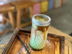 京都拿铁绿茶-春庄咖啡SpringHues(钟楼小区店)