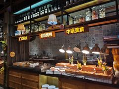 自助取餐区-领鲜活海鲜榴莲自助火锅(东门店)