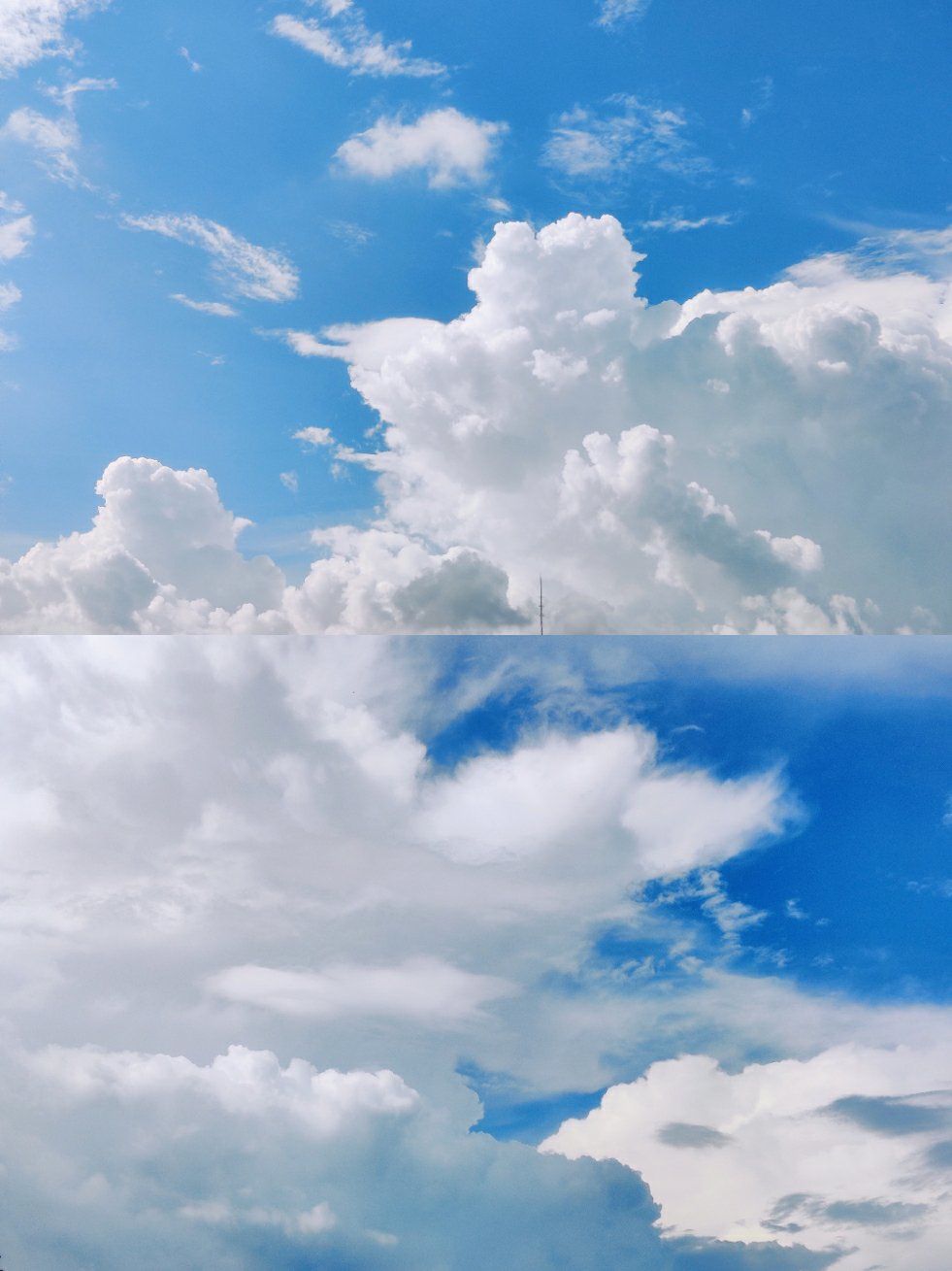 乡村风景&好看的云☁️