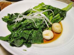 油淋脆菜心-绿茶餐厅(乐峰广场店)