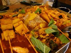 鱼饼火山炒年糕-包装马车·韩国料理·포장마차