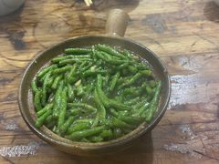 虾酱豆角煲-海口滨海新村143号海南老字号炒菜店