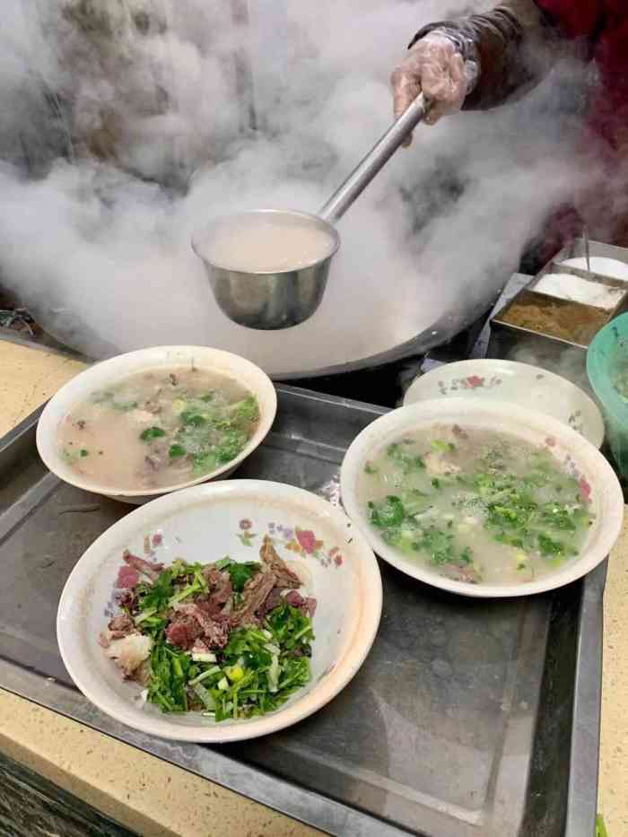 铁谢李松祖传羊肉汤馆-"传说中的铁谢羊肉汤 终于喝到了 不要说哪.