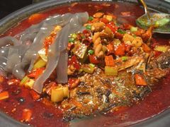 -探鱼·鲜青椒爽麻烤鱼(苏宁广场店)