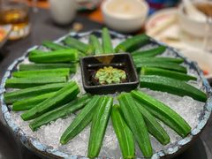 冰镇秋葵-飞尝蚝·顺德菜·鱼生(顺德总店)