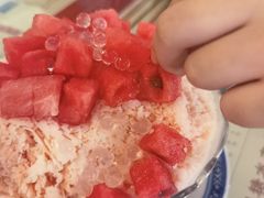 牛奶西瓜沙冰沙-捷信牛奶甜品世家(五道口店)