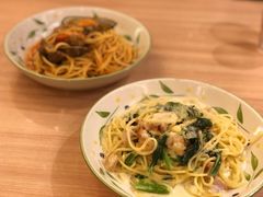 鸡肉菠菜奶油意面-萨莉亚意式餐厅(恒宝广场店)
