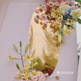 少女心爆棚的樱花粉户外婚礼来咯